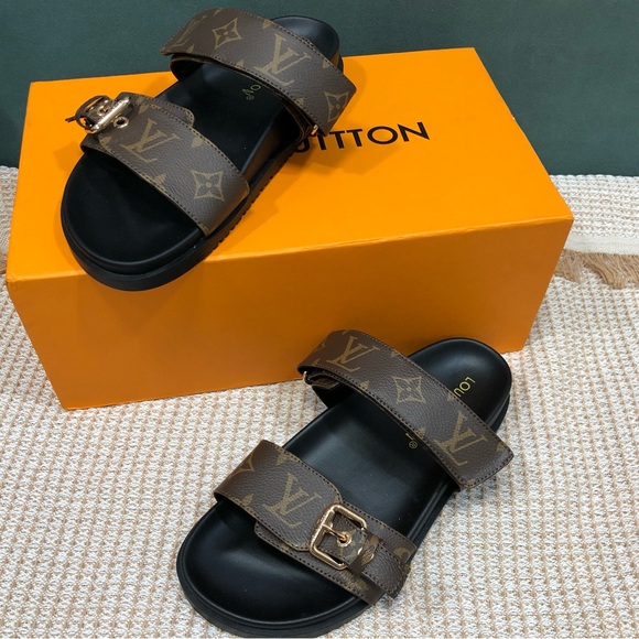 Louis Vuitton Women's Authentic Sandals - Picture 1 of 4